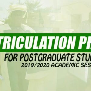Matriculation